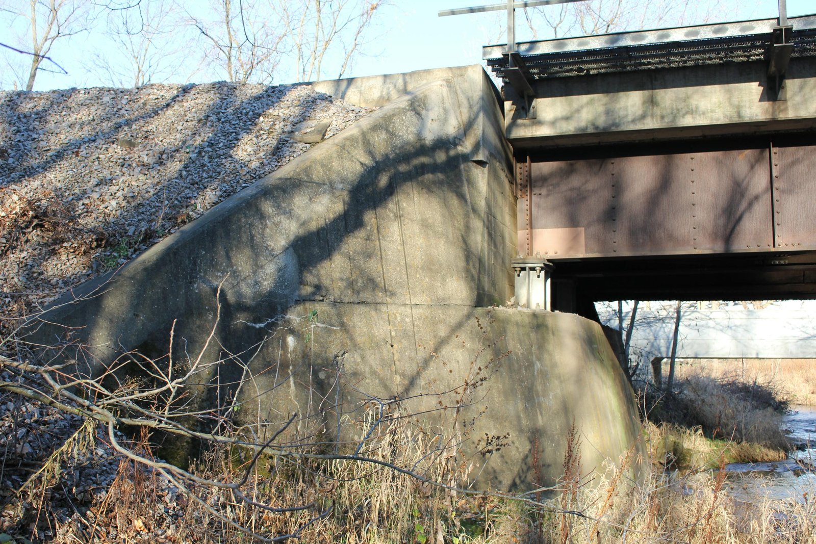 West abutment